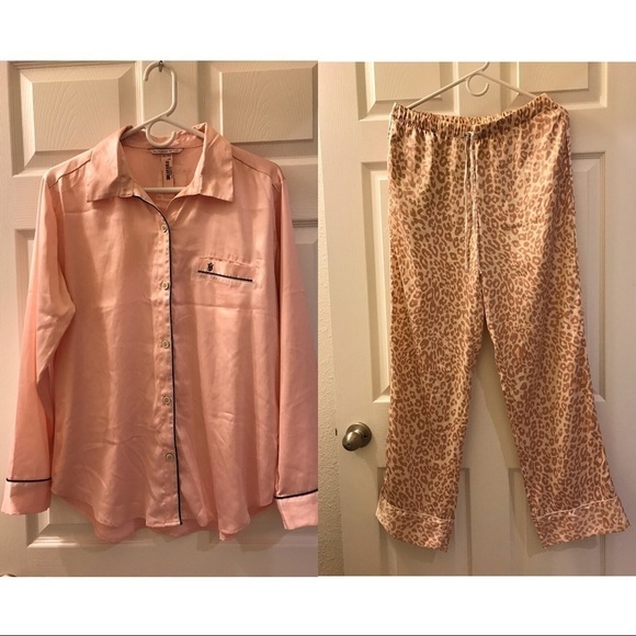 Pajama SET 💖 Victoria Secret Shirt + Long Pants - Picture 1 of 5